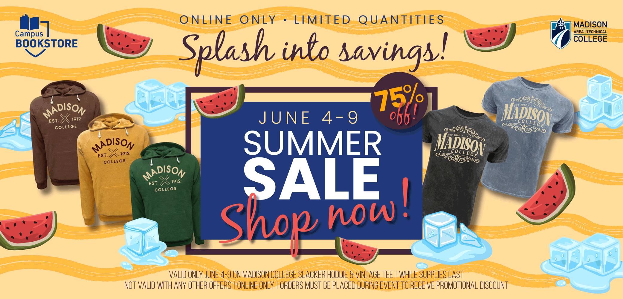Summer Sale June 4-9